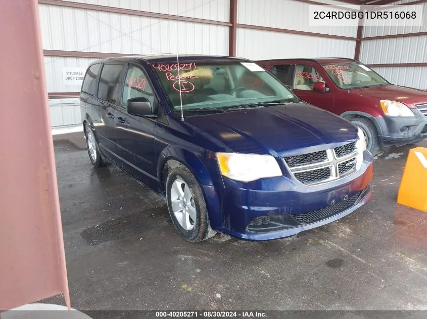 2013 Dodge Grand Caravan Se VIN: 2C4RDGBG1DR516068 Lot: 40205271