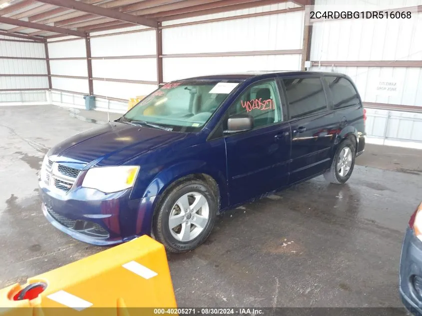 2C4RDGBG1DR516068 2013 Dodge Grand Caravan Se