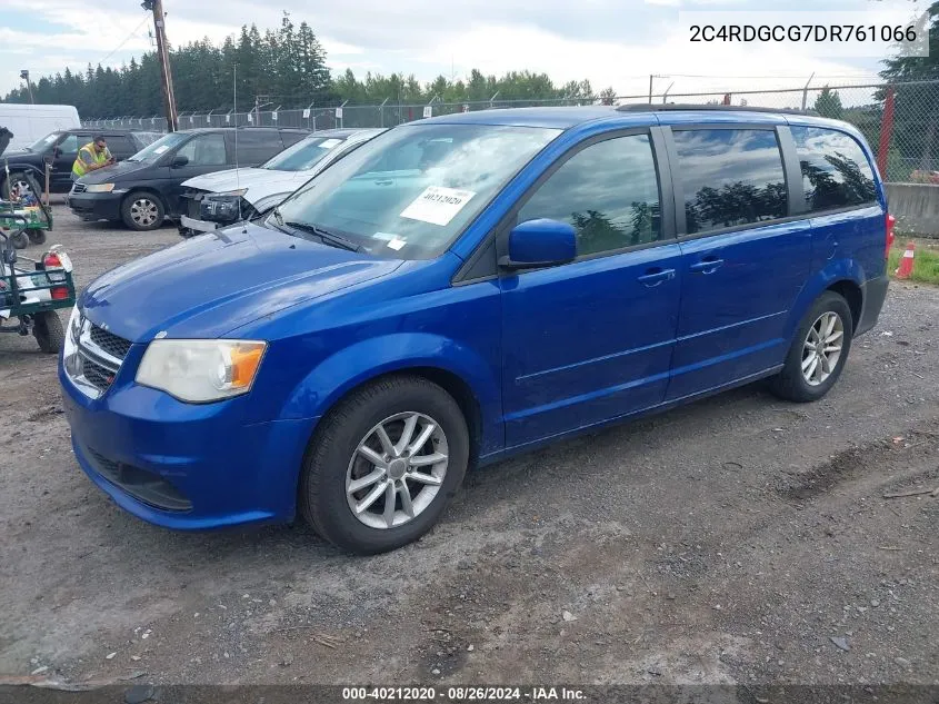 2013 Dodge Grand Caravan Sxt VIN: 2C4RDGCG7DR761066 Lot: 40212020