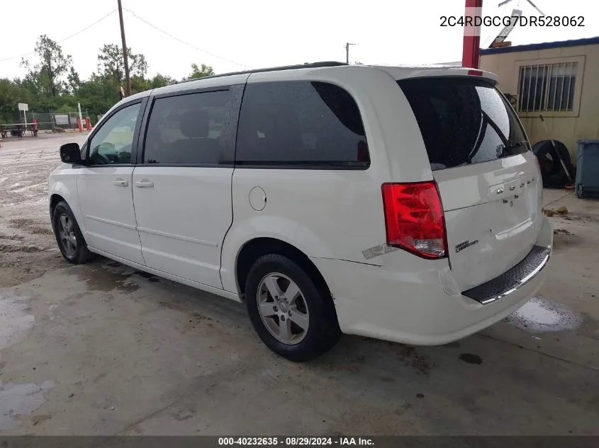 2C4RDGCG7DR528062 2013 Dodge Grand Caravan Sxt