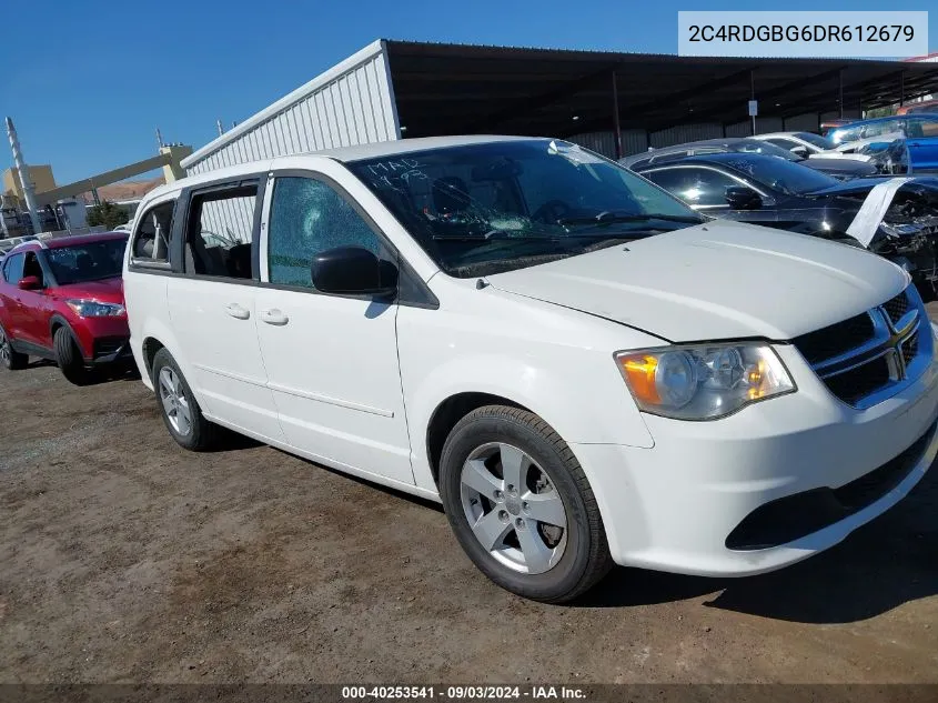 2C4RDGBG6DR612679 2013 Dodge Grand Caravan Se