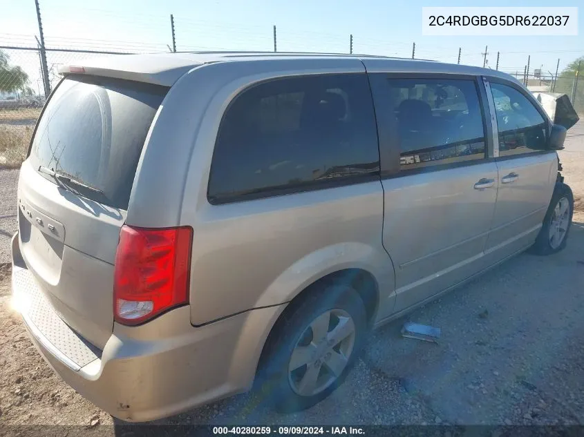 2C4RDGBG5DR622037 2013 Dodge Grand Caravan Se