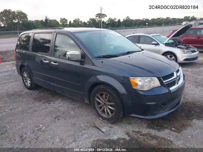 2013 Dodge Grand Caravan Sxt VIN: 2C4RDGCG2DR820184 Lot: 40327659