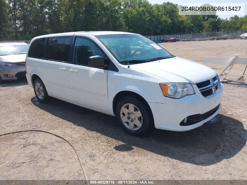 2013 Dodge Grand Caravan Se VIN: 2C4RDGBG5DR615427 Lot: 40329716