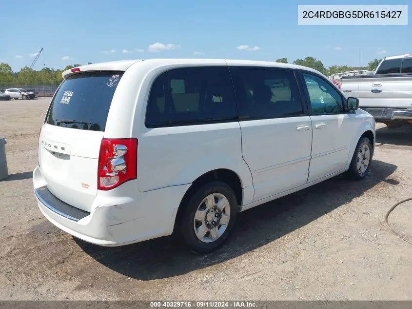 2C4RDGBG5DR615427 2013 Dodge Grand Caravan Se