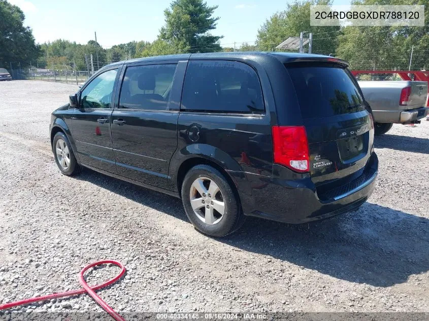 2013 Dodge Grand Caravan Se VIN: 2C4RDGBGXDR788120 Lot: 40334148