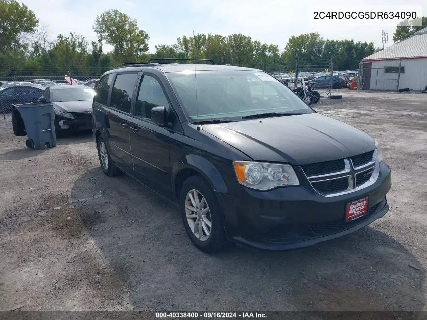 2013 Dodge Grand Caravan Sxt VIN: 2C4RDGCG5DR634090 Lot: 40338400