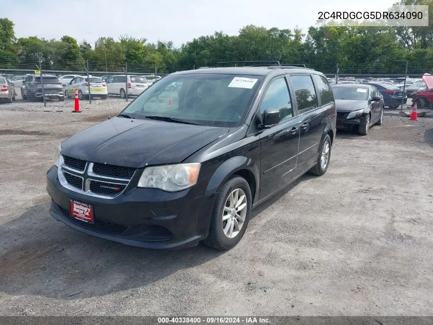 2013 Dodge Grand Caravan Sxt VIN: 2C4RDGCG5DR634090 Lot: 40338400