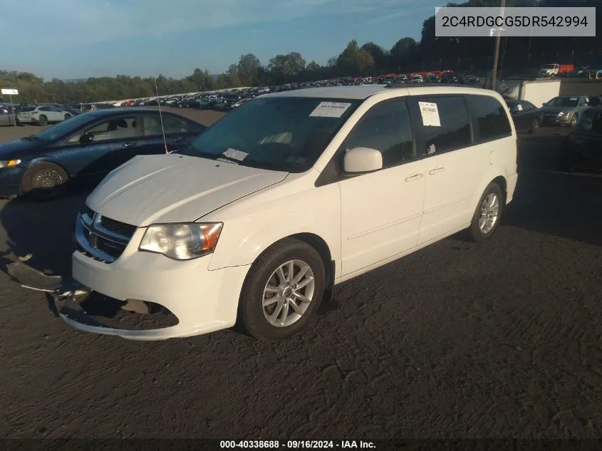 2C4RDGCG5DR542994 2013 Dodge Grand Caravan Sxt