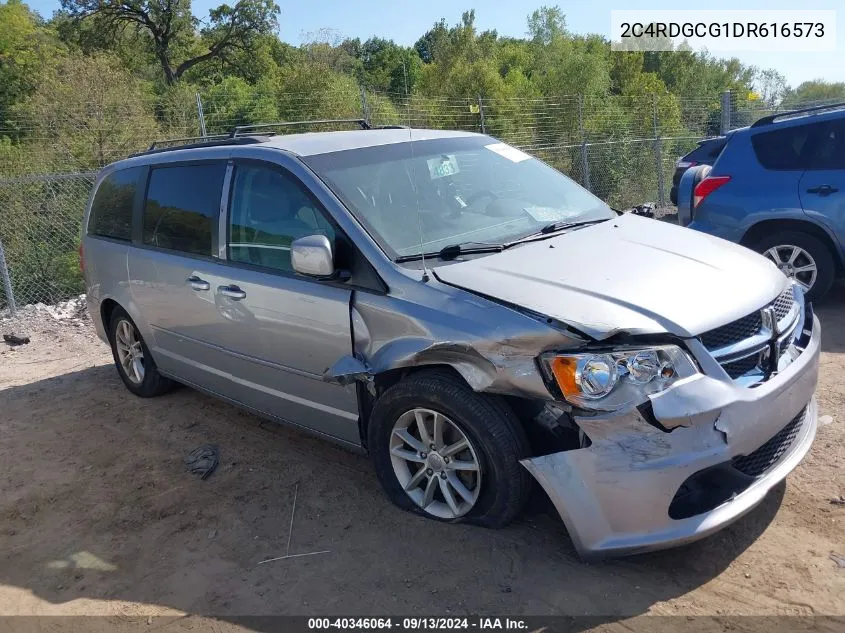 2013 Dodge Grand Caravan Sxt VIN: 2C4RDGCG1DR616573 Lot: 40346064