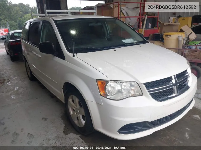 2C4RDGBG5DR612592 2013 Dodge Grand Caravan Se