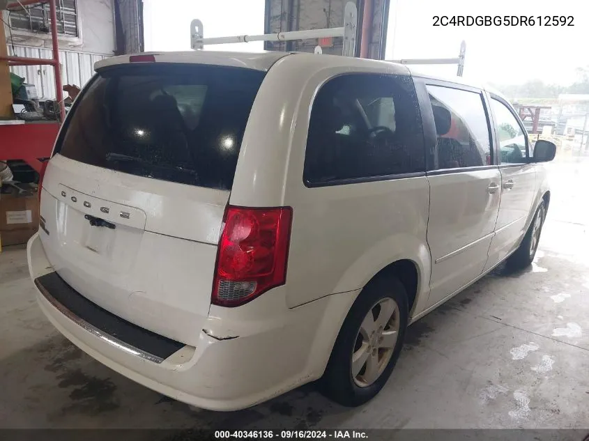 2C4RDGBG5DR612592 2013 Dodge Grand Caravan Se