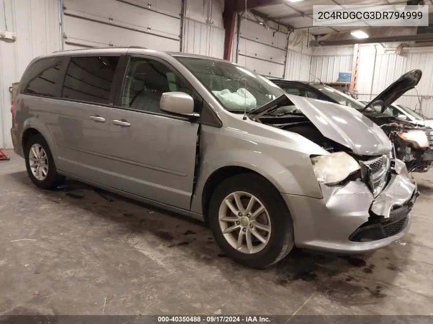 2C4RDGCG3DR794999 2013 Dodge Grand Caravan Sxt