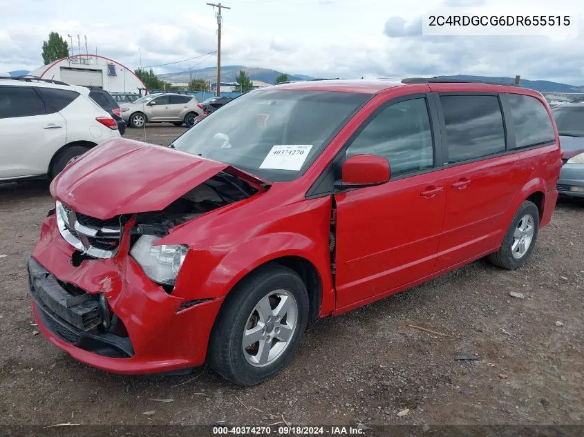 2C4RDGCG6DR655515 2013 Dodge Grand Caravan Sxt