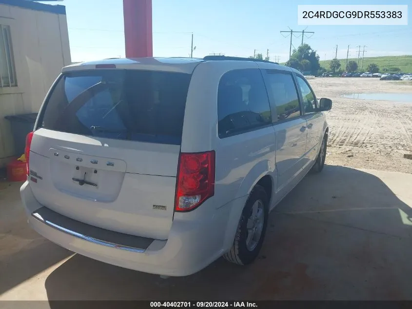 2013 Dodge Grand Caravan Sxt VIN: 2C4RDGCG9DR553383 Lot: 40402701