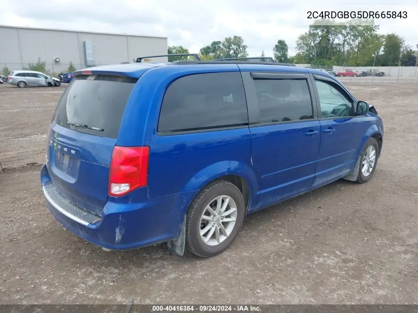 2C4RDGBG5DR665843 2013 Dodge Grand Caravan Se/Sxt