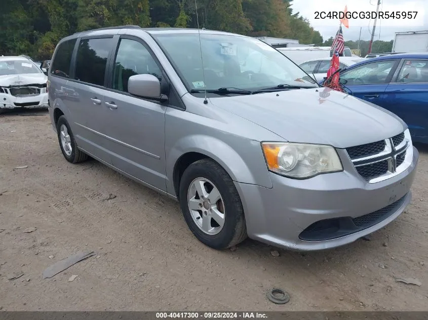 2013 Dodge Grand Caravan Sxt VIN: 2C4RDGCG3DR545957 Lot: 40417300