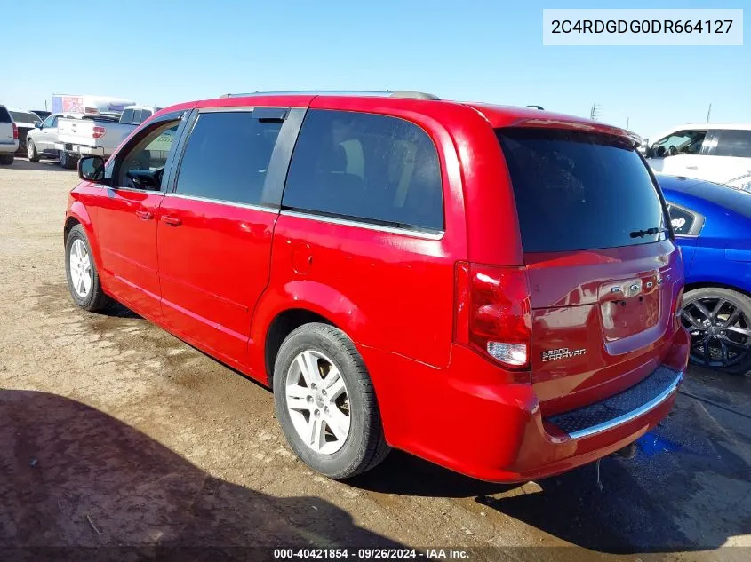 2C4RDGDG0DR664127 2013 Dodge Grand Caravan Crew