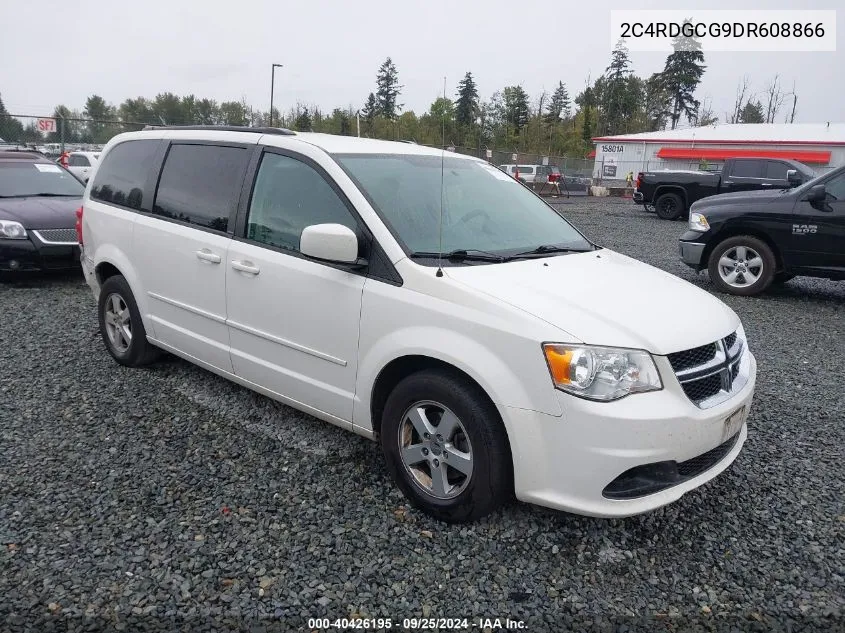 2013 Dodge Grand Caravan Sxt VIN: 2C4RDGCG9DR608866 Lot: 40426195