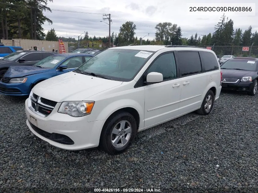 2C4RDGCG9DR608866 2013 Dodge Grand Caravan Sxt