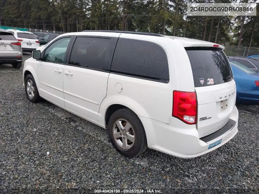 2013 Dodge Grand Caravan Sxt VIN: 2C4RDGCG9DR608866 Lot: 40426195