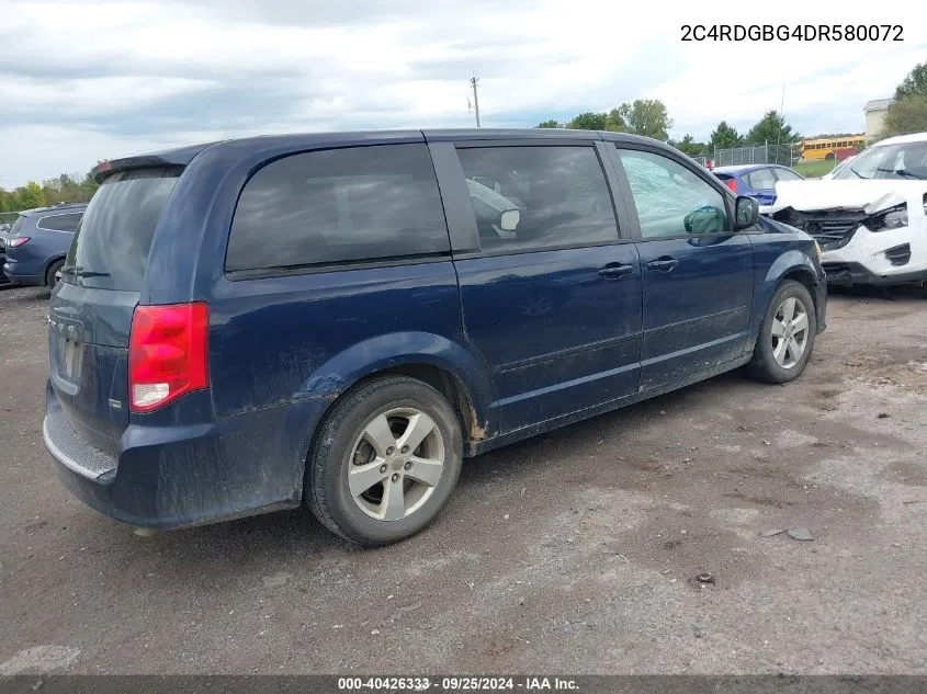 2C4RDGBG4DR580072 2013 Dodge Grand Caravan Se