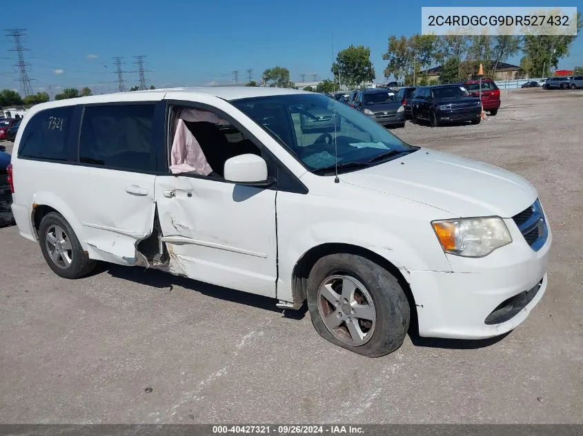 2013 Dodge Grand Caravan Sxt VIN: 2C4RDGCG9DR527432 Lot: 40427321