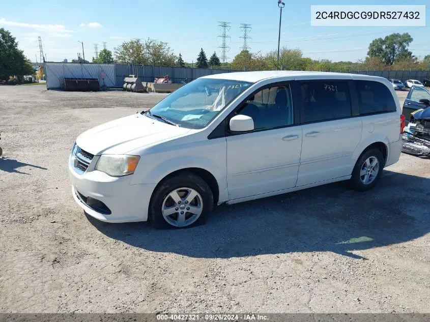 2013 Dodge Grand Caravan Sxt VIN: 2C4RDGCG9DR527432 Lot: 40427321