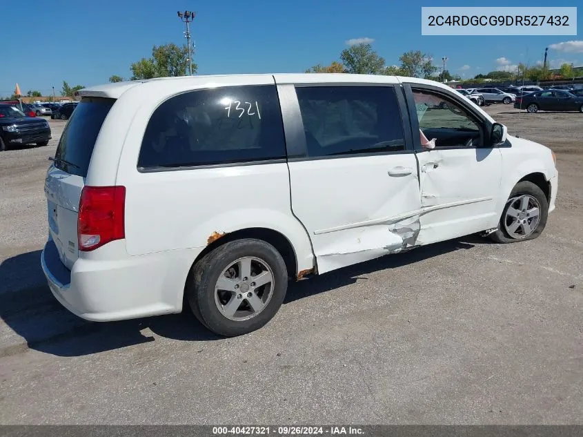 2013 Dodge Grand Caravan Sxt VIN: 2C4RDGCG9DR527432 Lot: 40427321