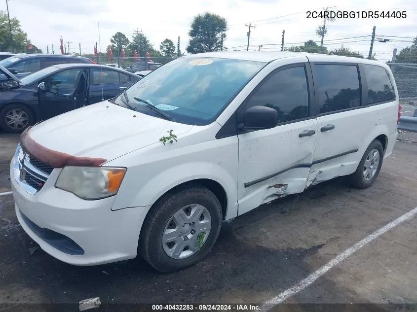 2013 Dodge Grand Caravan American Value Pkg VIN: 2C4RDGBG1DR544405 Lot: 40432283