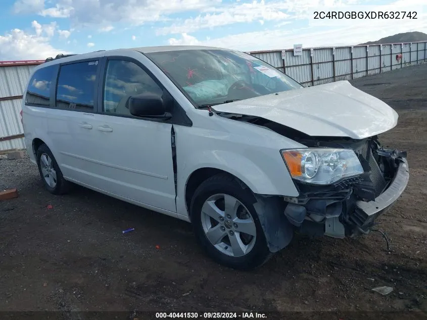 2C4RDGBGXDR632742 2013 Dodge Grand Caravan Se