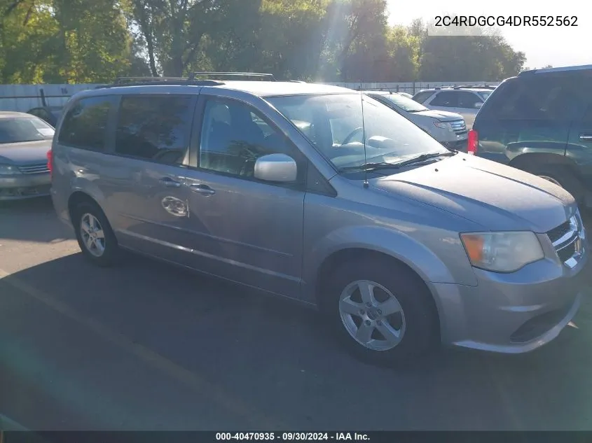 2C4RDGCG4DR552562 2013 Dodge Grand Caravan Sxt