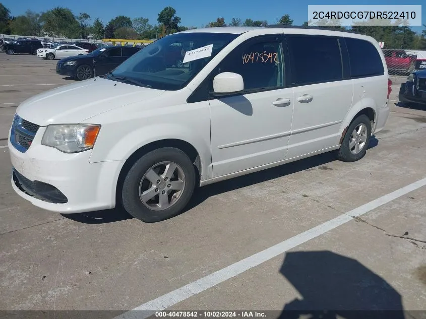 2C4RDGCG7DR522410 2013 Dodge Grand Caravan Sxt