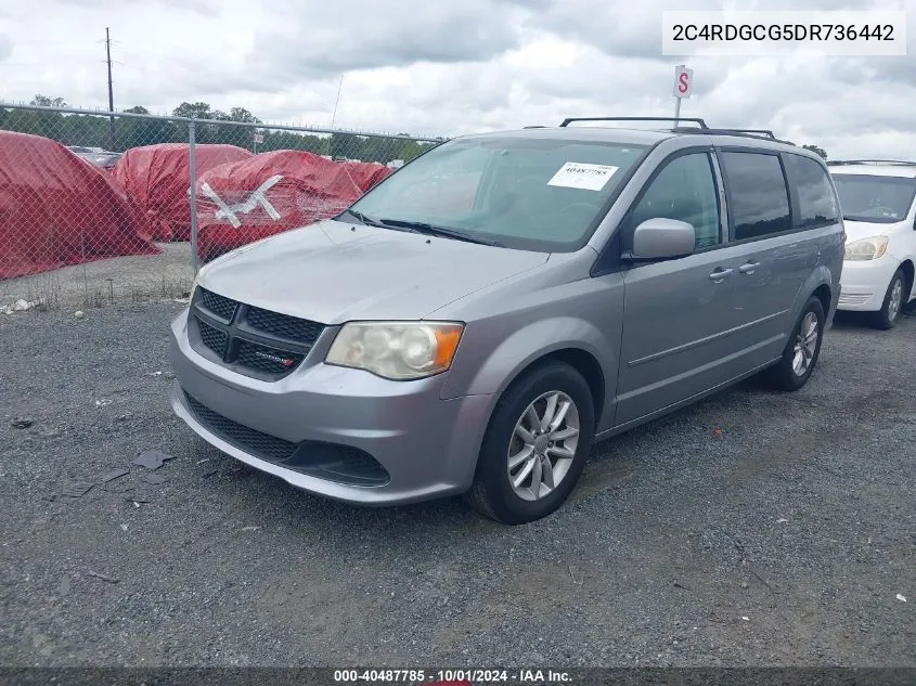 2C4RDGCG5DR736442 2013 Dodge Grand Caravan Sxt