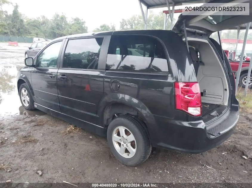 2C4RDGCG1DR523231 2013 Dodge Grand Caravan Sxt