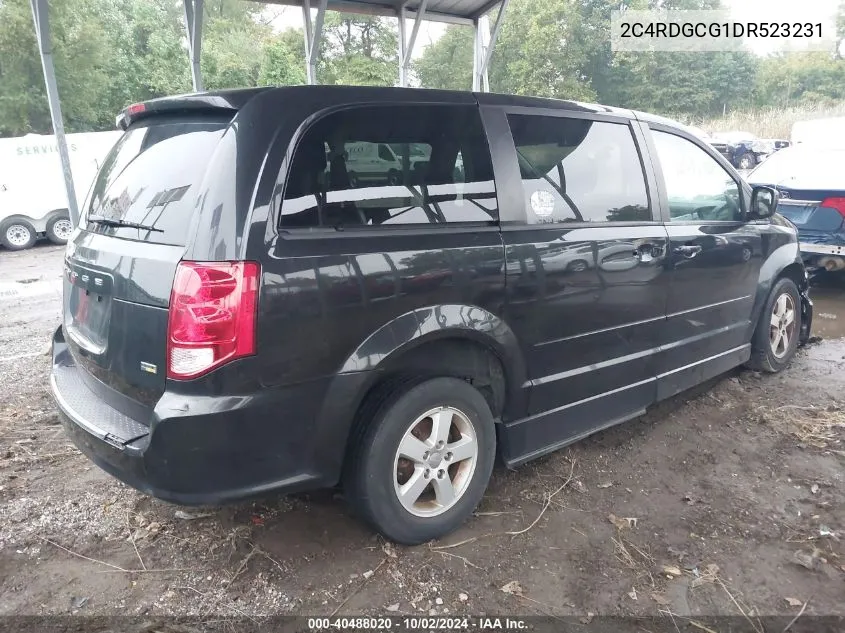 2C4RDGCG1DR523231 2013 Dodge Grand Caravan Sxt