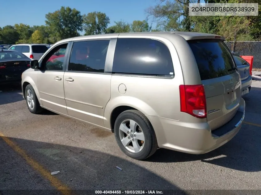 2C4RDGBG8DR538939 2013 Dodge Grand Caravan Se