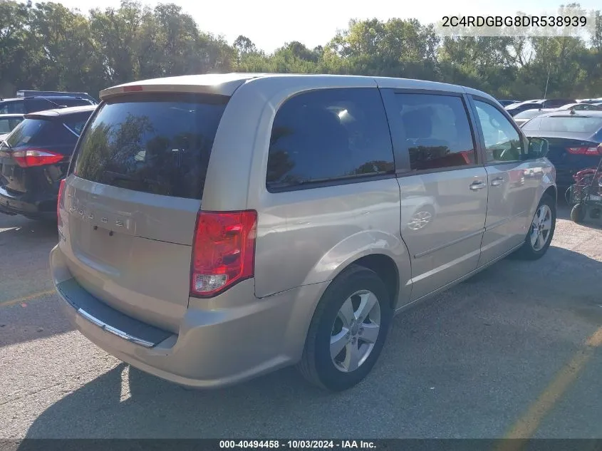 2C4RDGBG8DR538939 2013 Dodge Grand Caravan Se