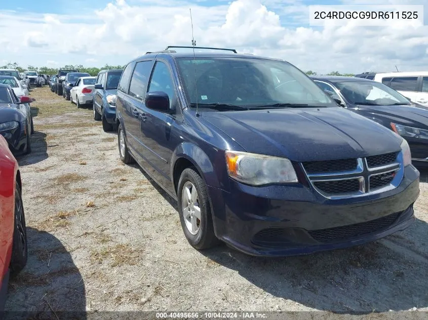 2013 Dodge Grand Caravan Sxt VIN: 2C4RDGCG9DR611525 Lot: 40495656