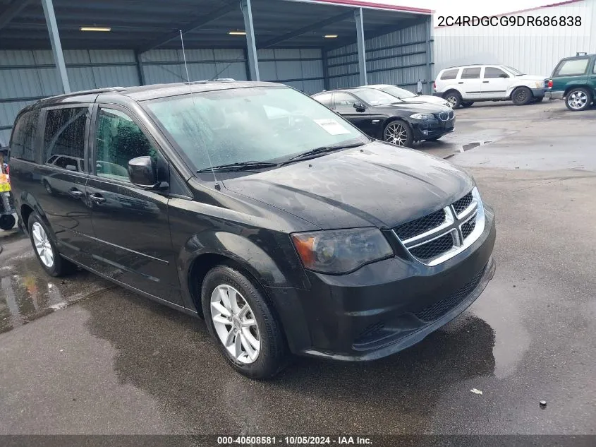 2013 Dodge Grand Caravan Sxt VIN: 2C4RDGCG9DR686838 Lot: 40508581