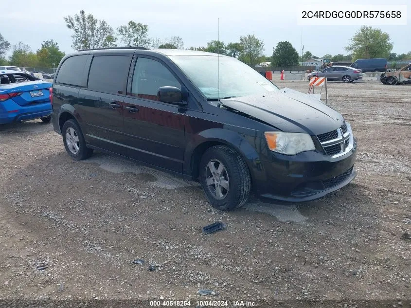 2C4RDGCG0DR575658 2013 Dodge Grand Caravan Sxt