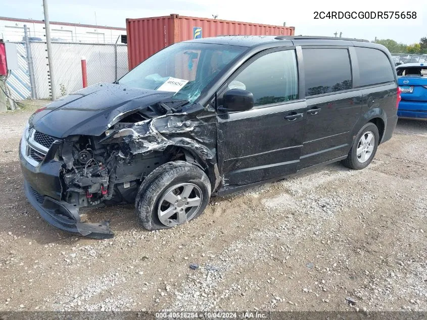 2013 Dodge Grand Caravan Sxt VIN: 2C4RDGCG0DR575658 Lot: 40518254