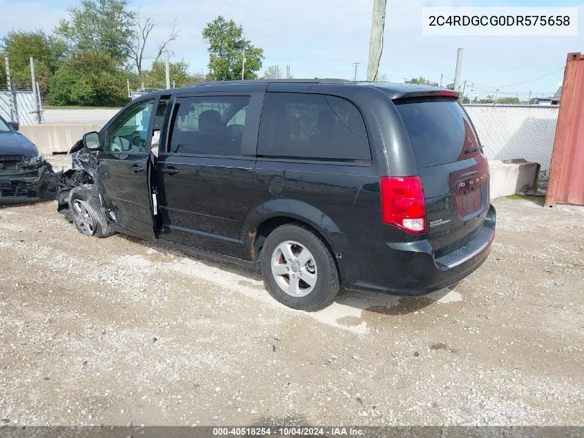 2013 Dodge Grand Caravan Sxt VIN: 2C4RDGCG0DR575658 Lot: 40518254