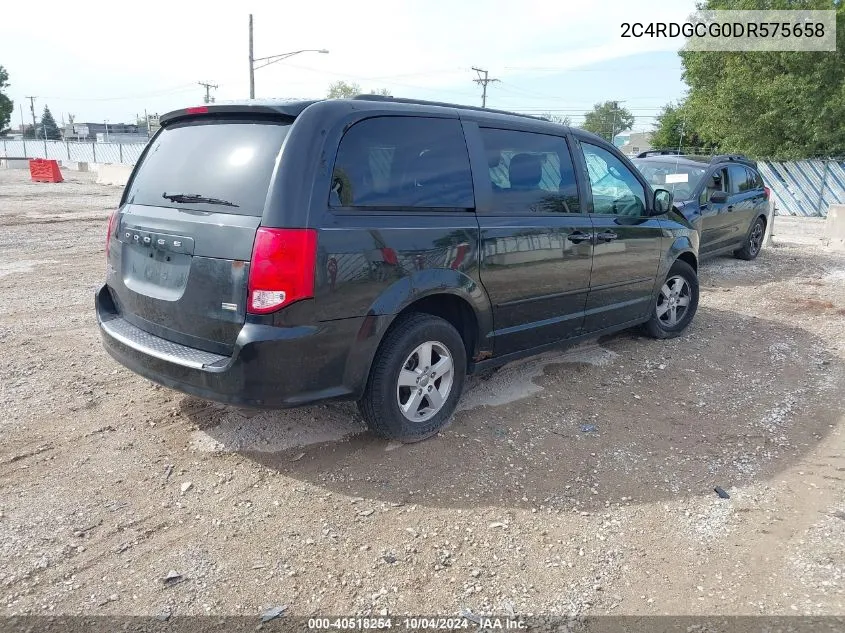 2013 Dodge Grand Caravan Sxt VIN: 2C4RDGCG0DR575658 Lot: 40518254