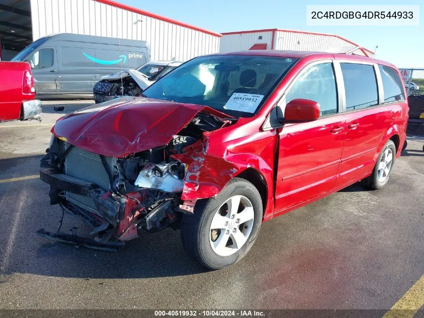 2013 Dodge Grand Caravan Se VIN: 2C4RDGBG4DR544933 Lot: 40519932