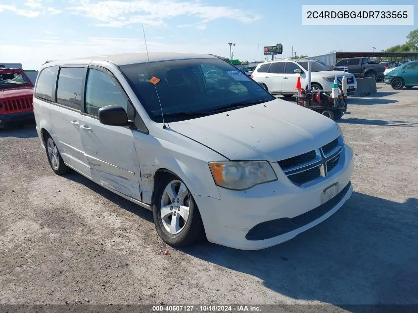 2013 Dodge Grand Caravan Se VIN: 2C4RDGBG4DR733565 Lot: 40607127