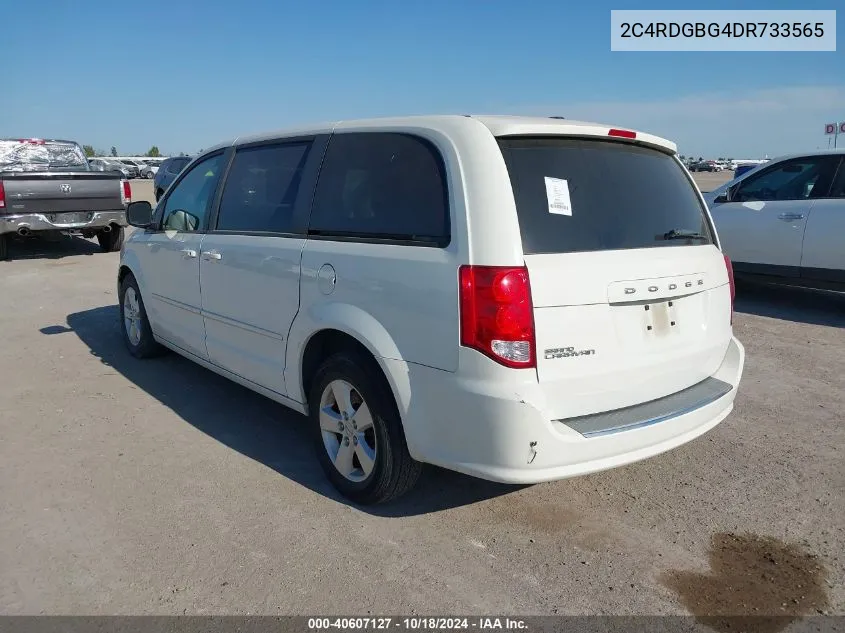 2013 Dodge Grand Caravan Se VIN: 2C4RDGBG4DR733565 Lot: 40607127