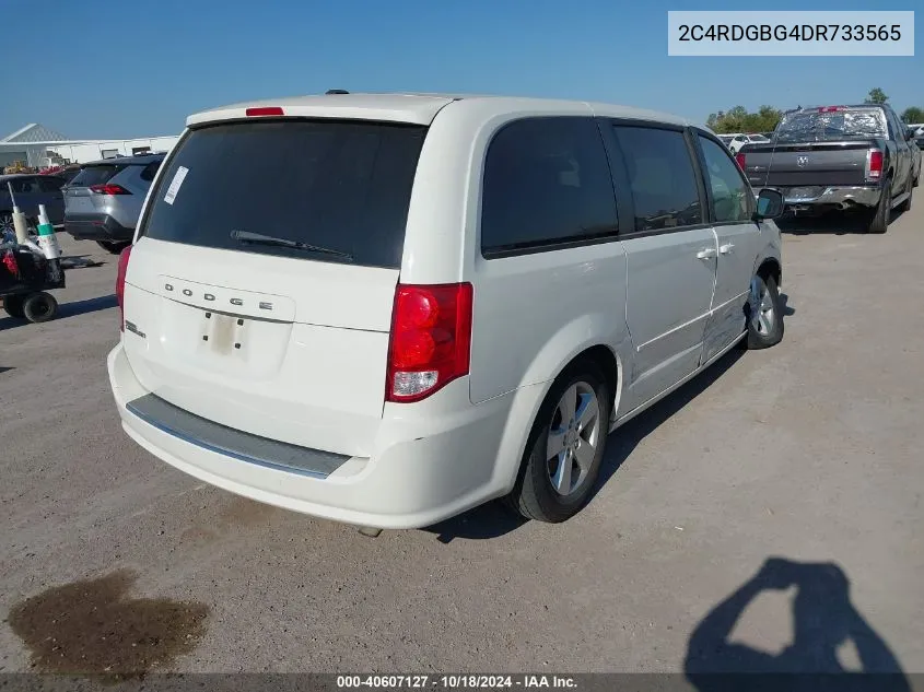 2013 Dodge Grand Caravan Se VIN: 2C4RDGBG4DR733565 Lot: 40607127