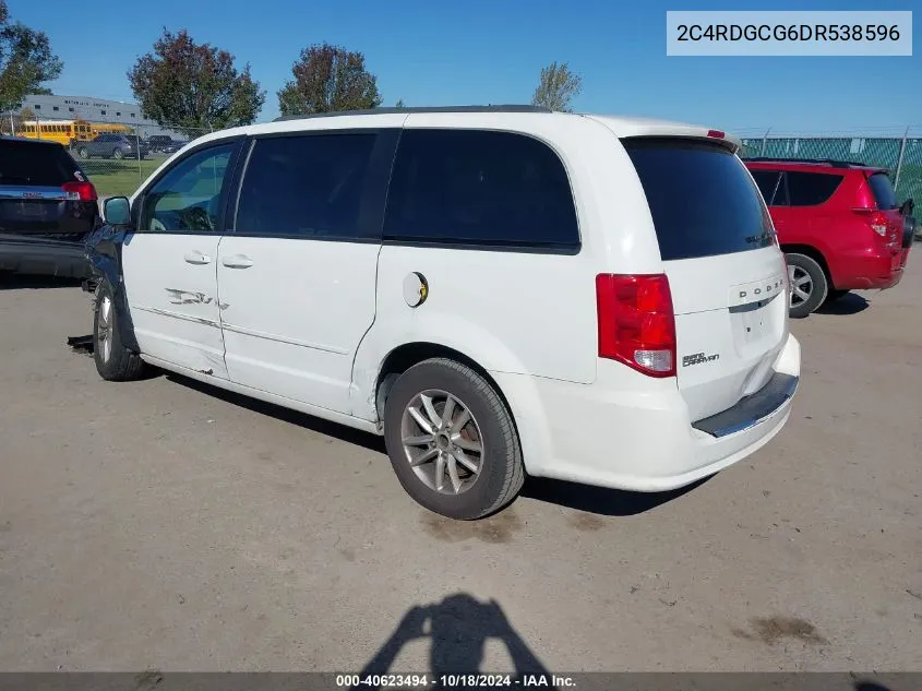 2C4RDGCG6DR538596 2013 Dodge Grand Caravan Sxt