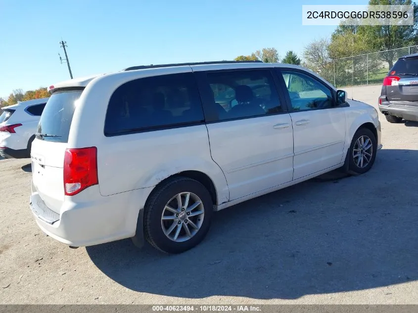 2C4RDGCG6DR538596 2013 Dodge Grand Caravan Sxt